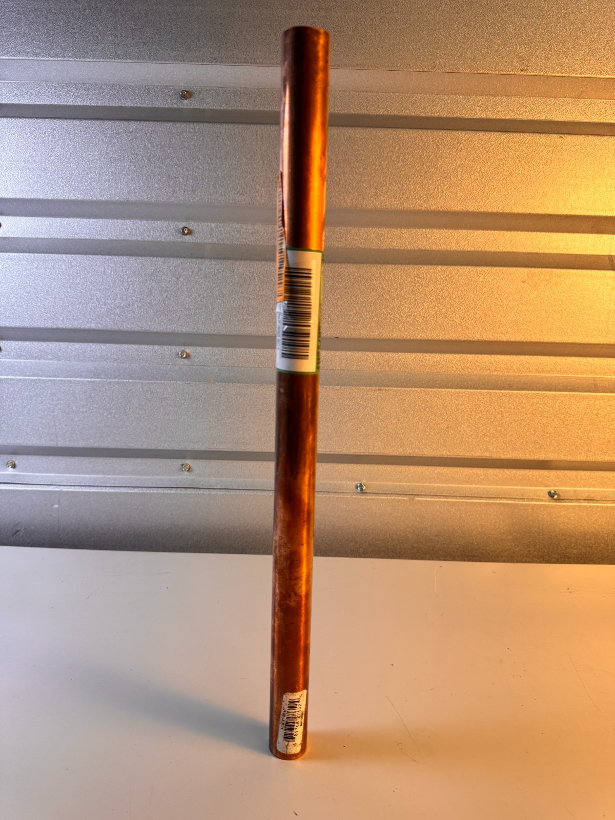 1/2 in Type L Copper Pipe Straight Plumbing Tubing Length
