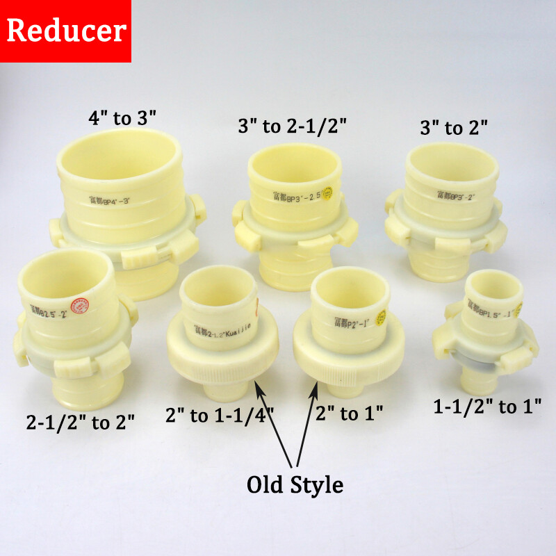 1”~4” Plastic Hose Quick Connector Adapter With Clamp Snap Garden Hose Pipe