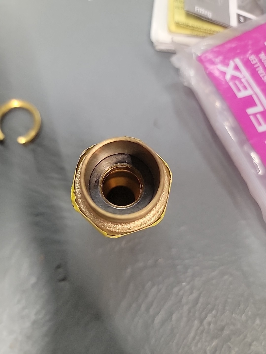 HOME-FLEX 1/2″ X 1/2″ CSST UNION FITTING 1-piece USED *READ DESCRIPTION