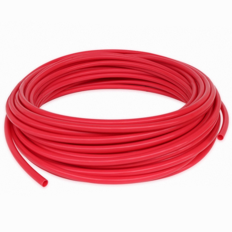 PTFE Hose Tube Heat Resistant Tube Red ID 1mm-8mm Air Tube Hose Pipe OD 2mm-12mm