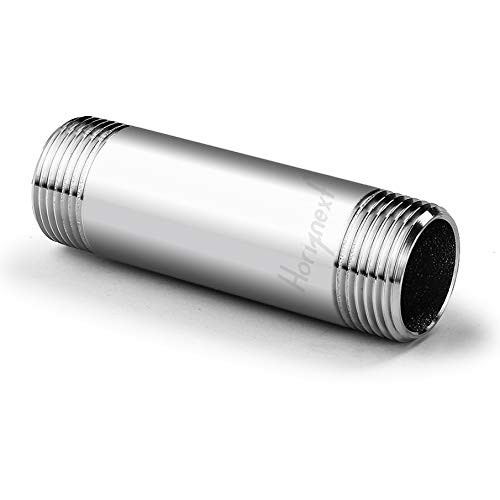 stainless steel 304 pipe nipple npt 3/4 male threaded NPT 3/4 – 4 inch length