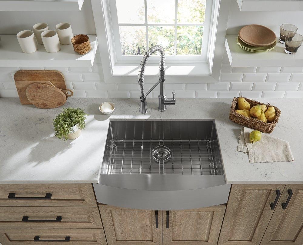 American Standard 18SB.9332211.075 33×22 SS Kitchen Sink 1-Hole Dual Mount