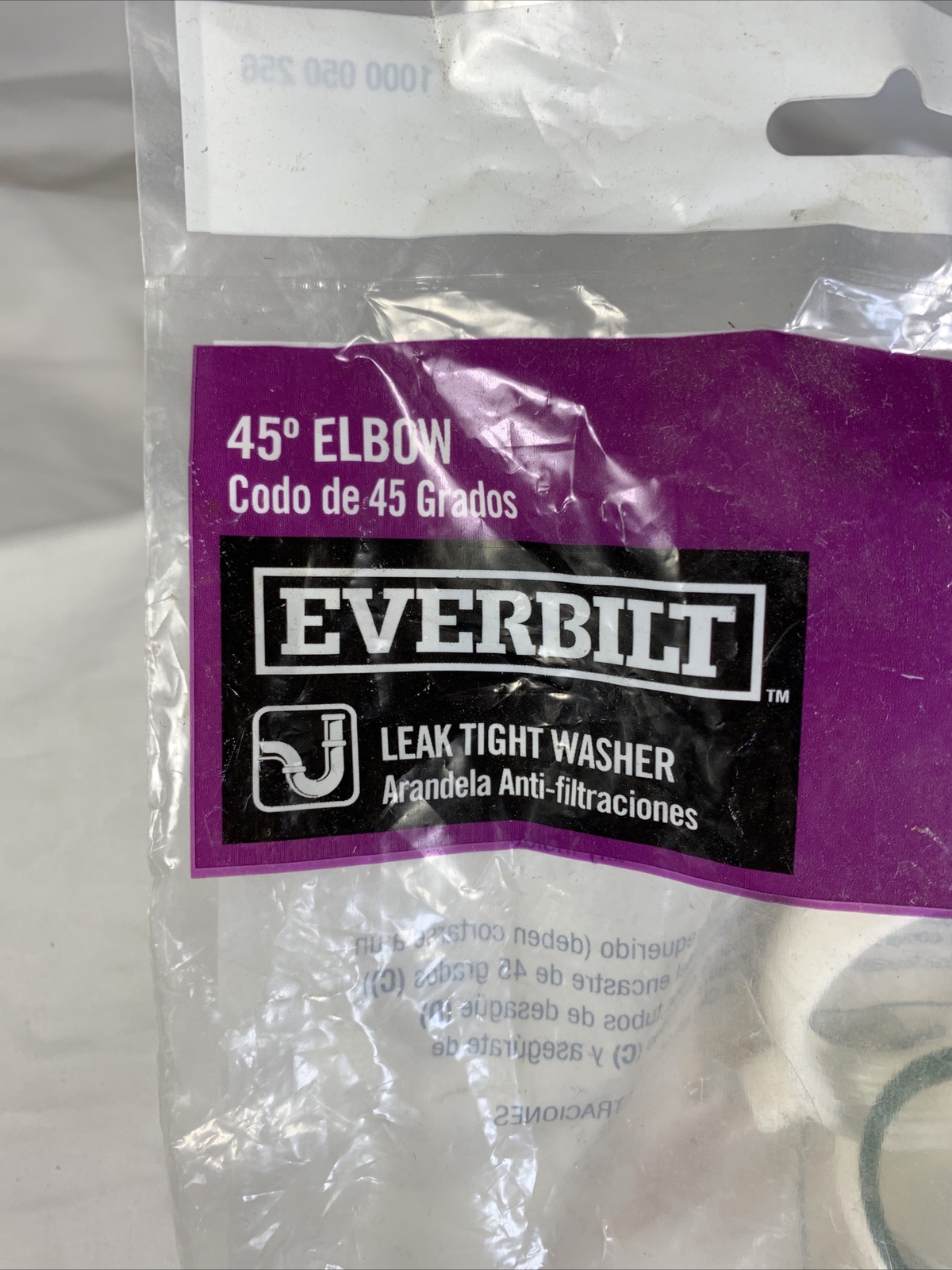Open Everbilt 1-1/2 in. Plastic 45-Degree Slip Joint Elbow 1000050256 C9665