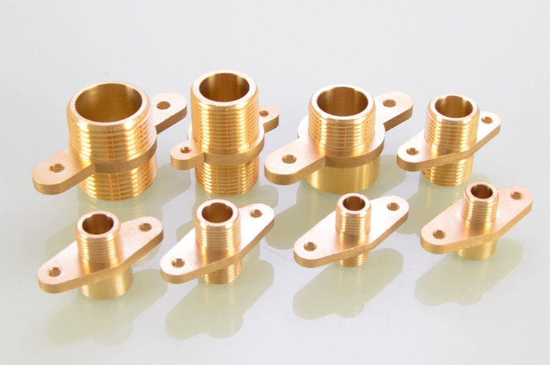BSP Female/Male Thread Flange Fixed Type Brass Pipe Fittings Connector Adapter