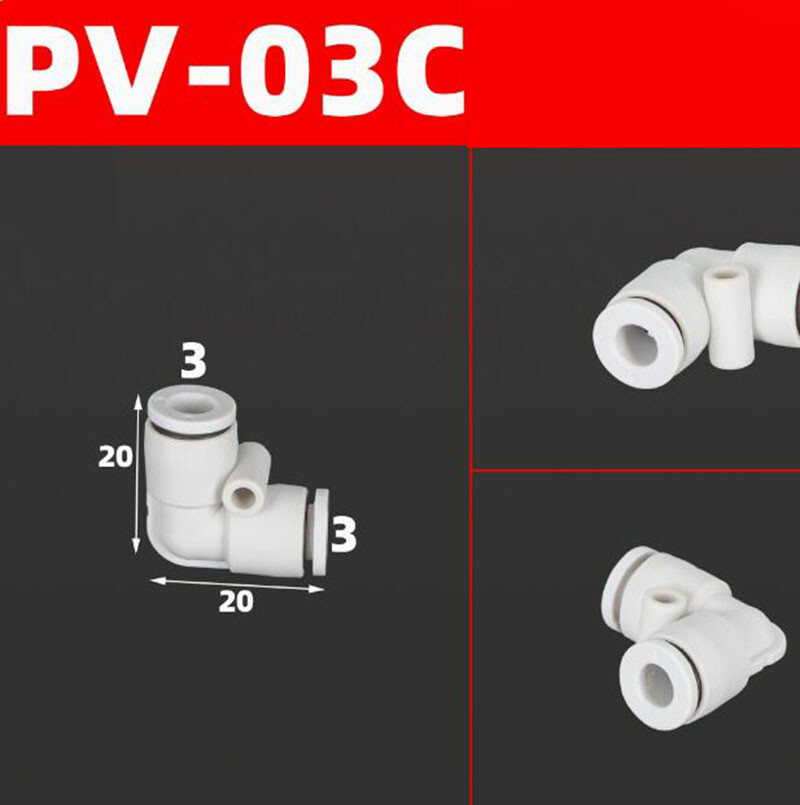 Pneumatic Female Push In Air Water Pipe Tubing Fitting Connectors Various Size