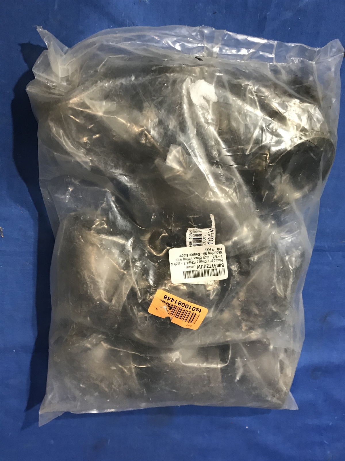 PACK OF 10 PLUMBER’S CHOICE 93494 2′ X 1 1/2″ FITTING W/REDUCING 90 DEGREE ELBOW