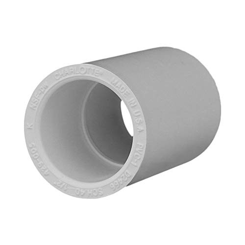 1/2 SCH 40 COUPLING SXS CONTRACTOR PACK 1/2 Inch ( Bag qty: 10 ) 10 White