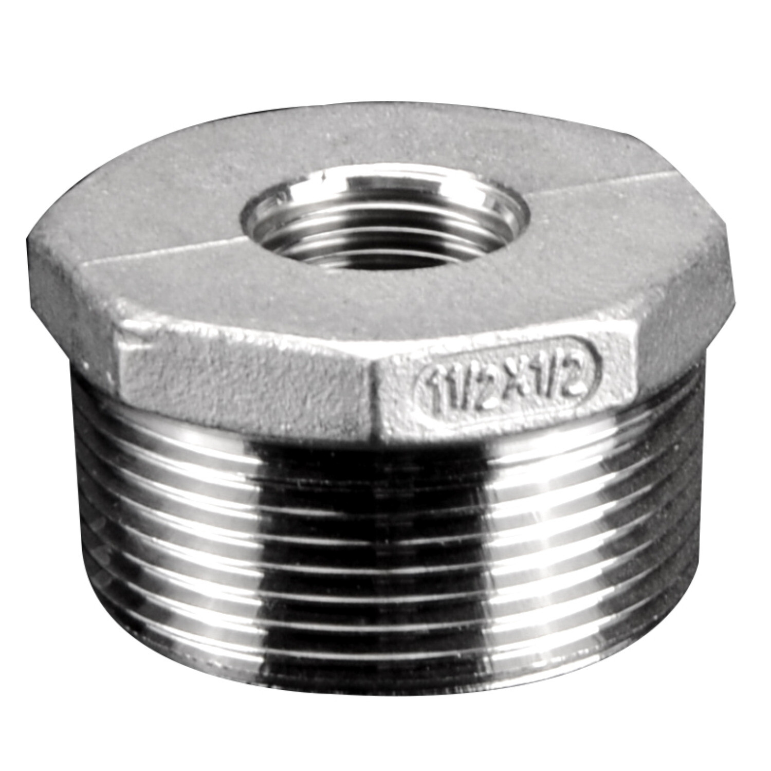 1/8″ to 1-1/2″ Stainless Steel A2 BSP Female/Male Bushing Reduce Coupler Fitting
