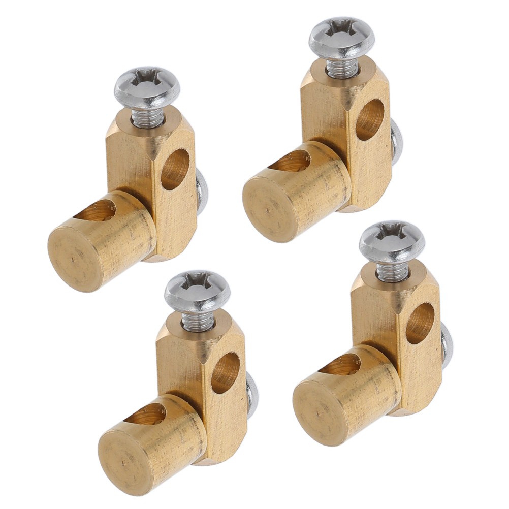 4pcs Brass Sink Drain Joint Universal Joint Rod for Kitchen Hand Basin