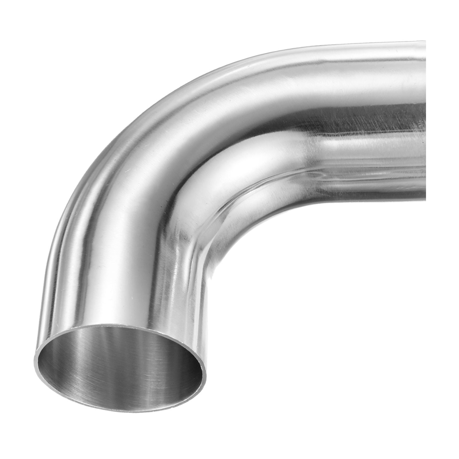 2-Pack OD 2 Inch 90 Degree Mandrel Bend Elbow, Thicken 1.5 mm Height 115 mm