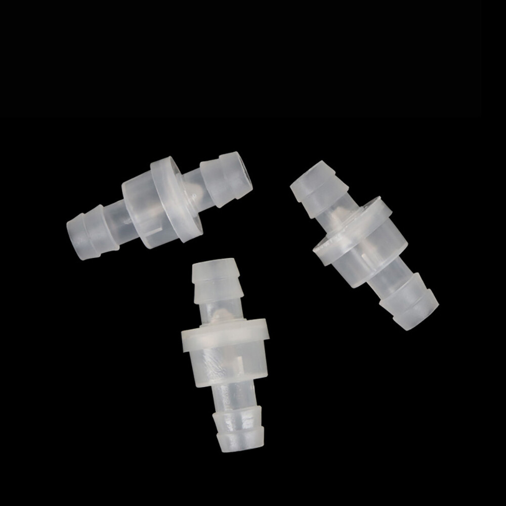 Plastic Non Return Valve One Way Check Valve Φ3mm-12mm Fuel Air Water Tube Hose