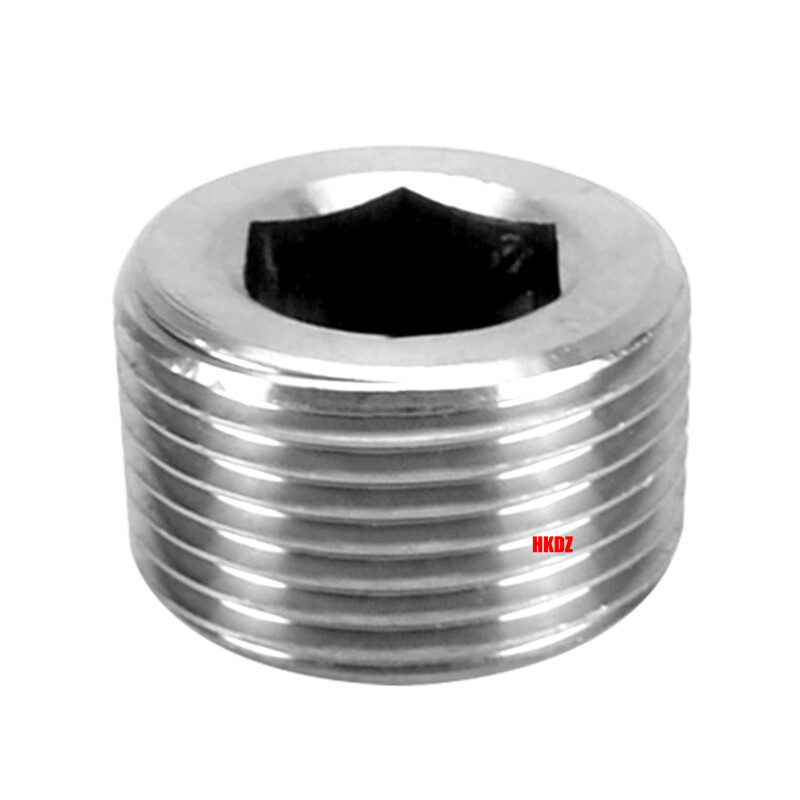 1/8″~2″ BSP 304 Stainless Steel Internal Hexagon Male Blanking Plug Stop End Cap