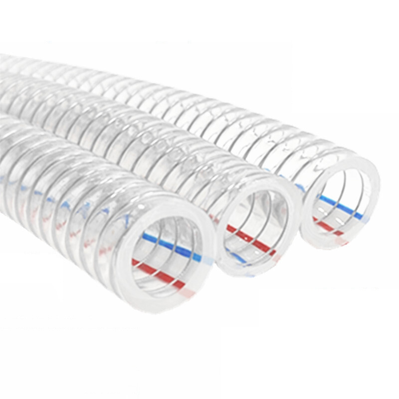 ID 10-40mm Braided Wire Reinforced Clear Flexible PVC Hose Pipe – Water Air Fuel
