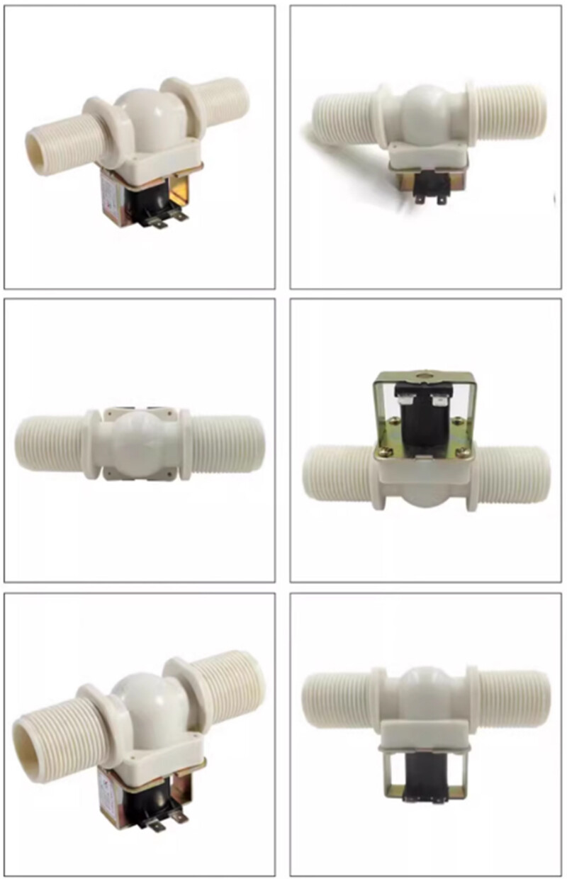 3/4″(25mm) Plastic Electric Solenoid Valve Water Normally Closed DC12V AC220V