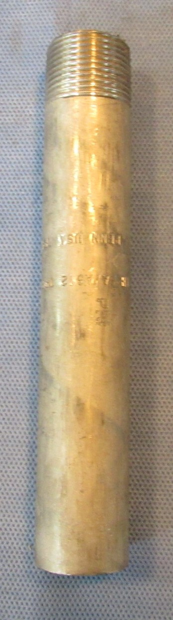 Lot of (7) Penn 3/4″ x 6″ Nipple Stainless Steel A312/304L Sch 80 PE x MNPT USA