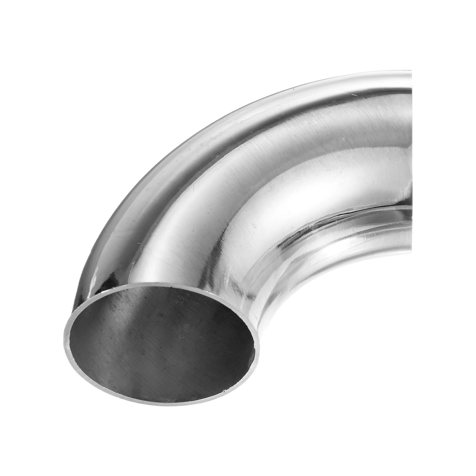OD 1.8 Inch 90 Degree Mandrel Bend Elbow, Thicken 1.5 mm Height 79 mm