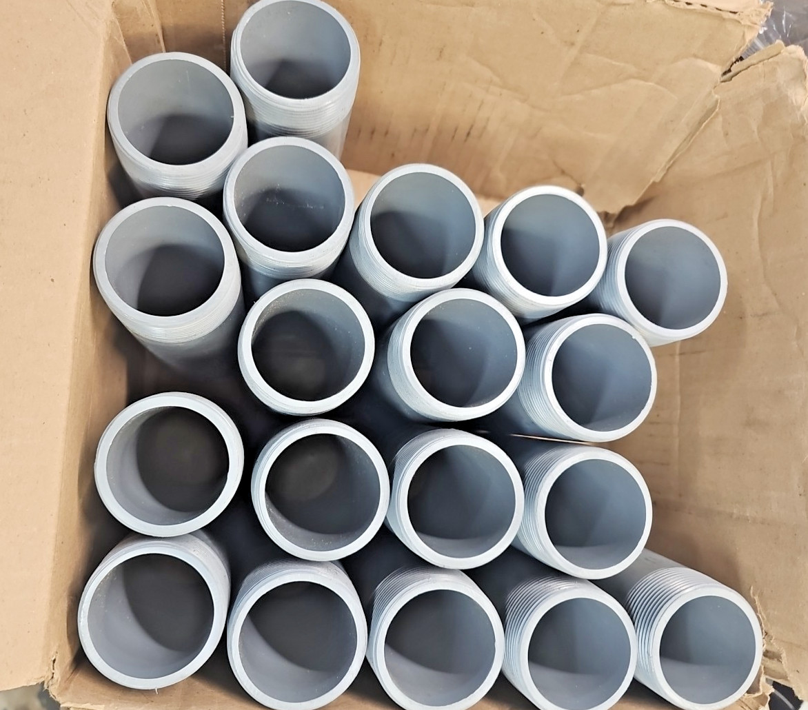 (19) Cpvc Pipe Nipple Sch 80 2″ x 6″ TBS Manufacturing