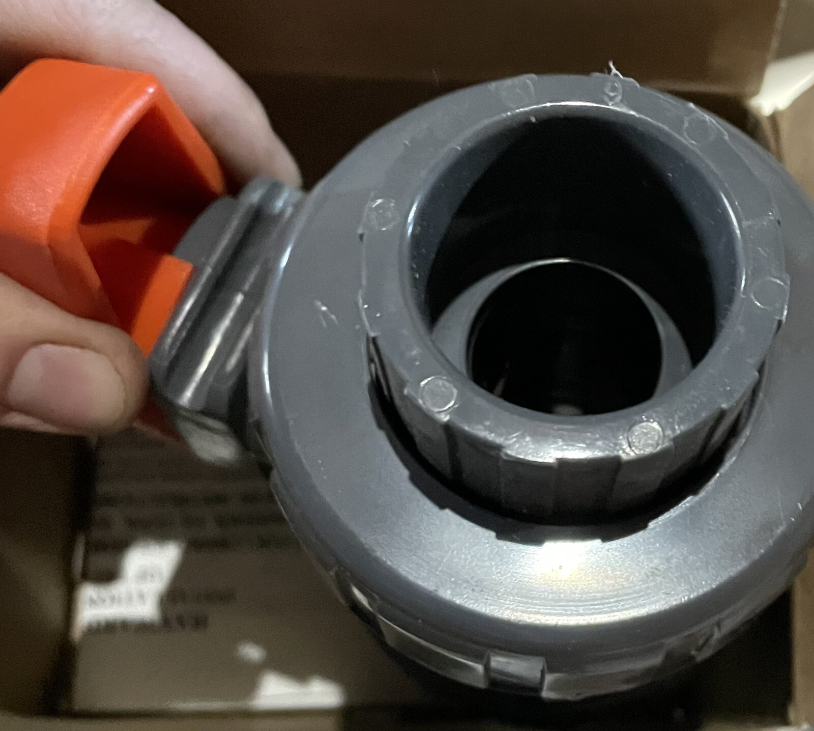2 pcs Hayward TB1100STE 1″ PVC Inline True Union Ball Valve Socket/Threaded EPDM