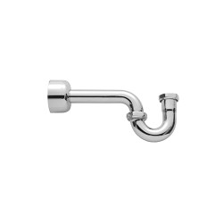 251-PCH JACLO POLISHED CHROME 1-1/4inch P TRAP WITH BOX ESCUTCHEON