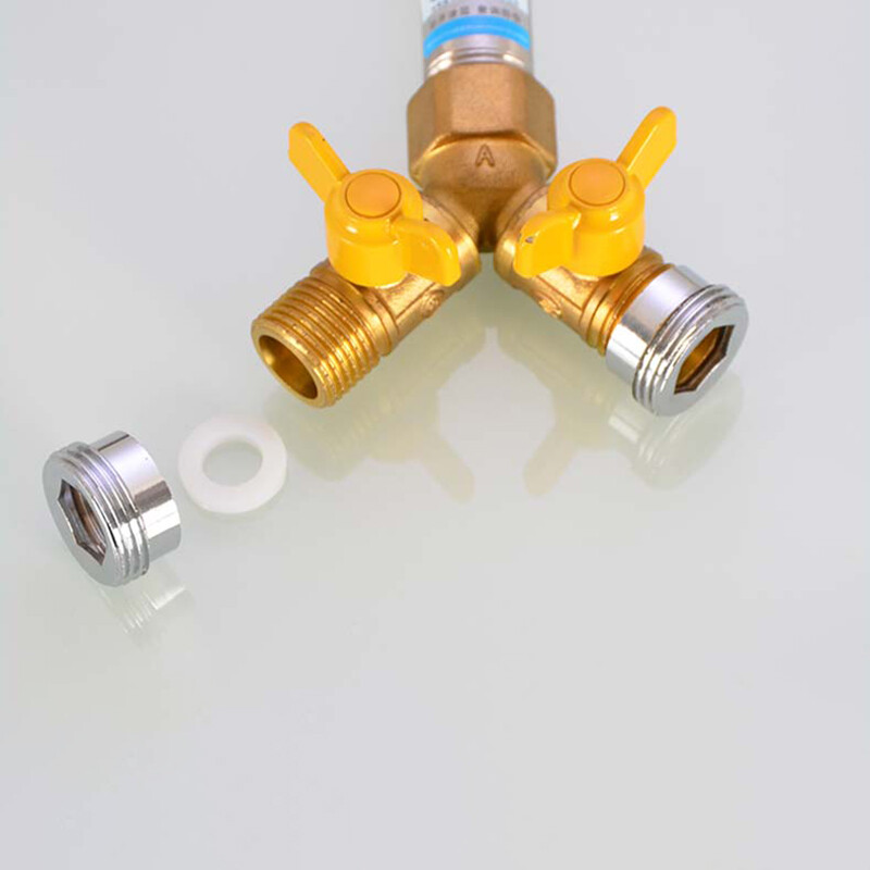1/2″ 3/4″ Female To Male BSP Connector Brass Reducing Adaptor Nickel Plated