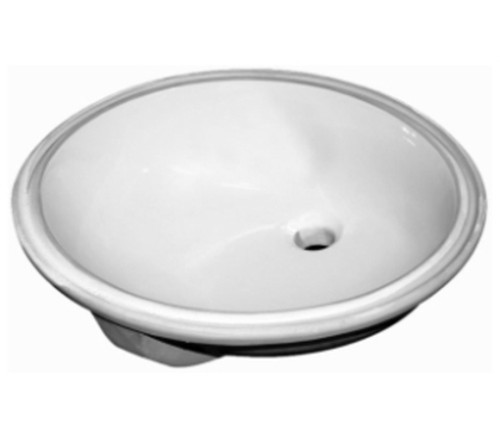 SLOAN VALVE SS3001 Bathroom Sink 19-1/2″x16-1/2″x7-1/2″ Oval Undermount White