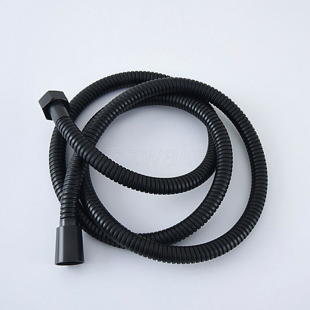 1/2″ Connection Oil Rubbed Bronze Standard Shower Head Bathroom Hose Pipe Zhh076