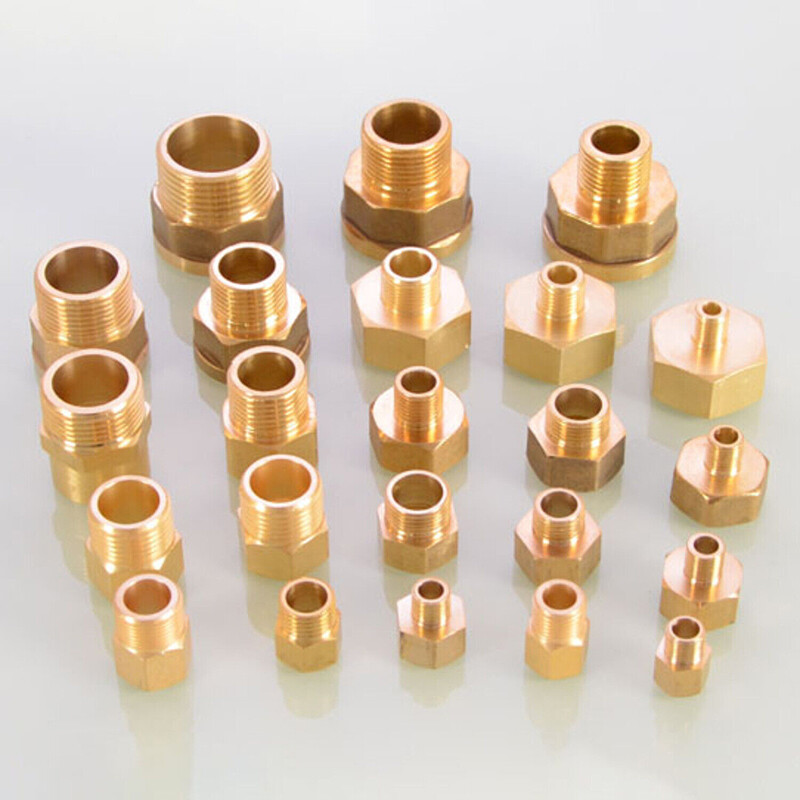 Brass BSP Reducing Adaptor Male Female Thread1/8″ 1/4″3/8″ 1/2″ 3/4″ 1″Connector