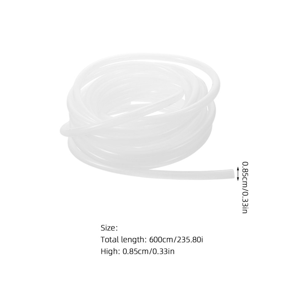 Silicone Shower Tube Replacement, 6m/19.7ft Flexible Inner Hose for Handheld