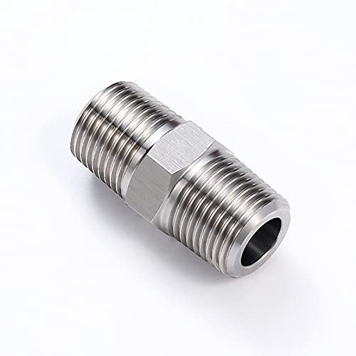 1/2″ Male to 1/2″ Male NPT 1/2″ X 1/2″ NPT( O.D x O.D: 3/4″ x 3/4″ ) Packof5