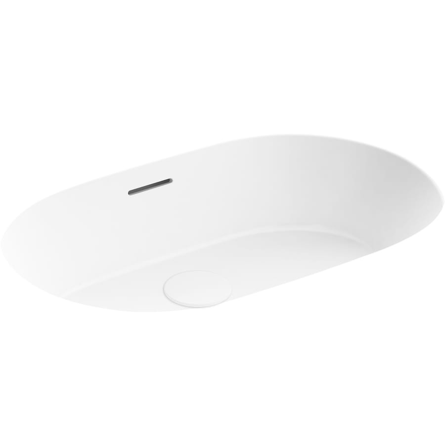 Kohler 21057-0 Brazn Oval Undermount Bathroom Sink 24.25