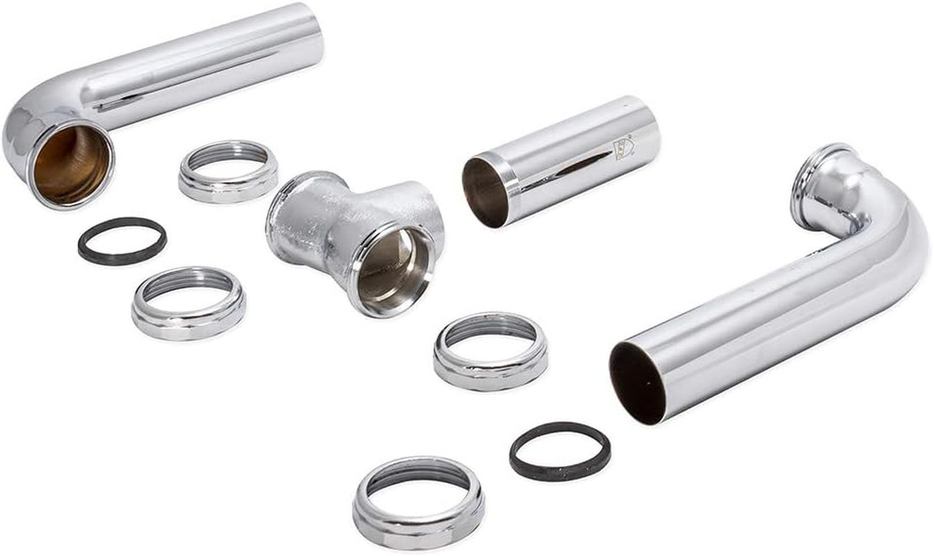 1-1/2 Inch X 16 Inch Kitchen Sink End Waste Center Outlet, Slip Joint Connection