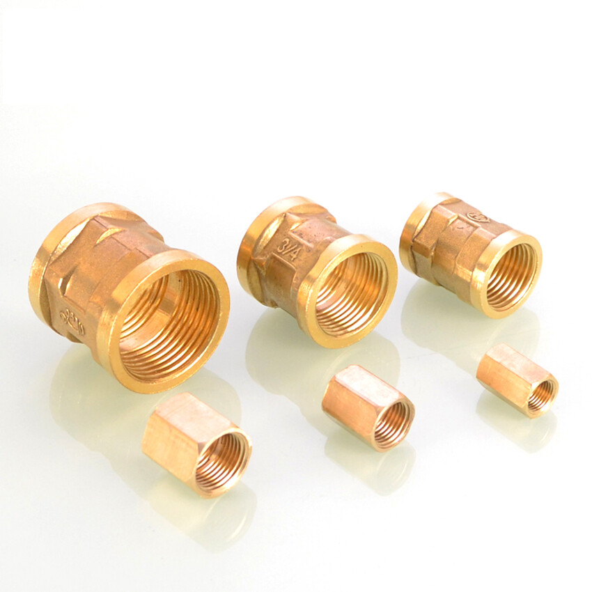 Brass BSP 1/8″ 1/4″ -1″ Female Thread Pipe Fittings Reducing Connector Adapter