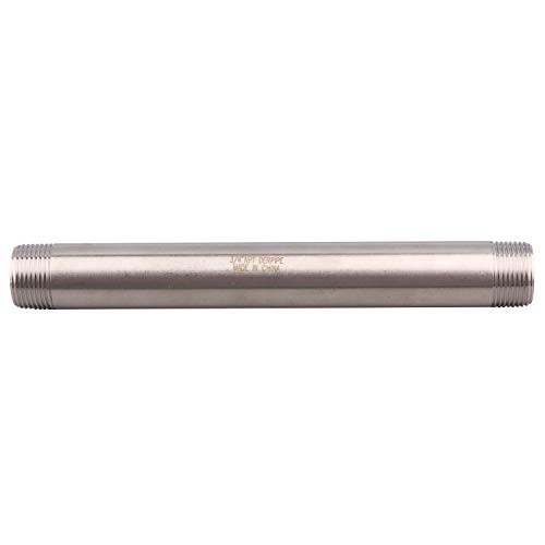 3/4″ X 3/4″ NPT Male Nipple Stainless Steel 304 Cast 3/4″ Male NPT 8″ Length