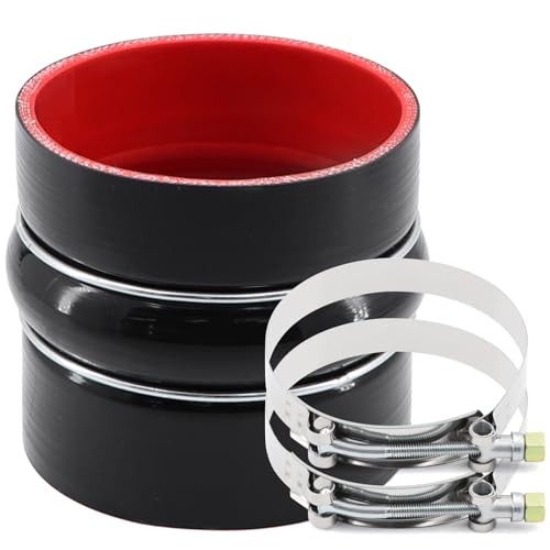 High Performance Straight Silicone Hump Coupler ID 4 Inch 4-Ply Reinforced ID4″