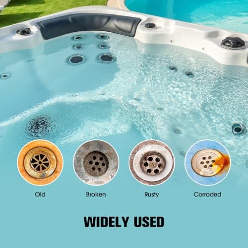 1.5″ Tub Drain & Pipe Nipple Extractor Set, 8PCS Plumbing Tools Kit | Remove