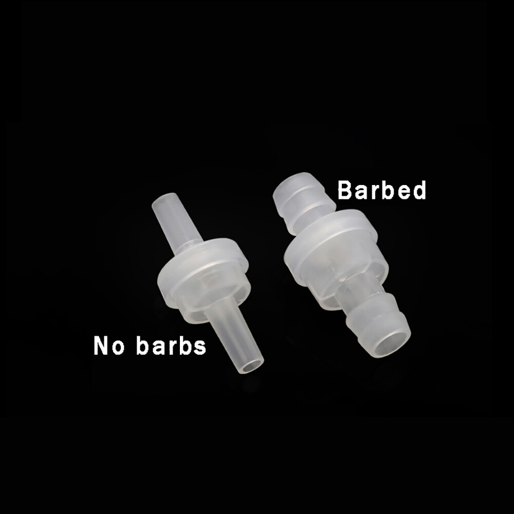 Plastic Non Return Valve One Way Check Valve Φ3mm-12mm Fuel Air Water Tube Hose