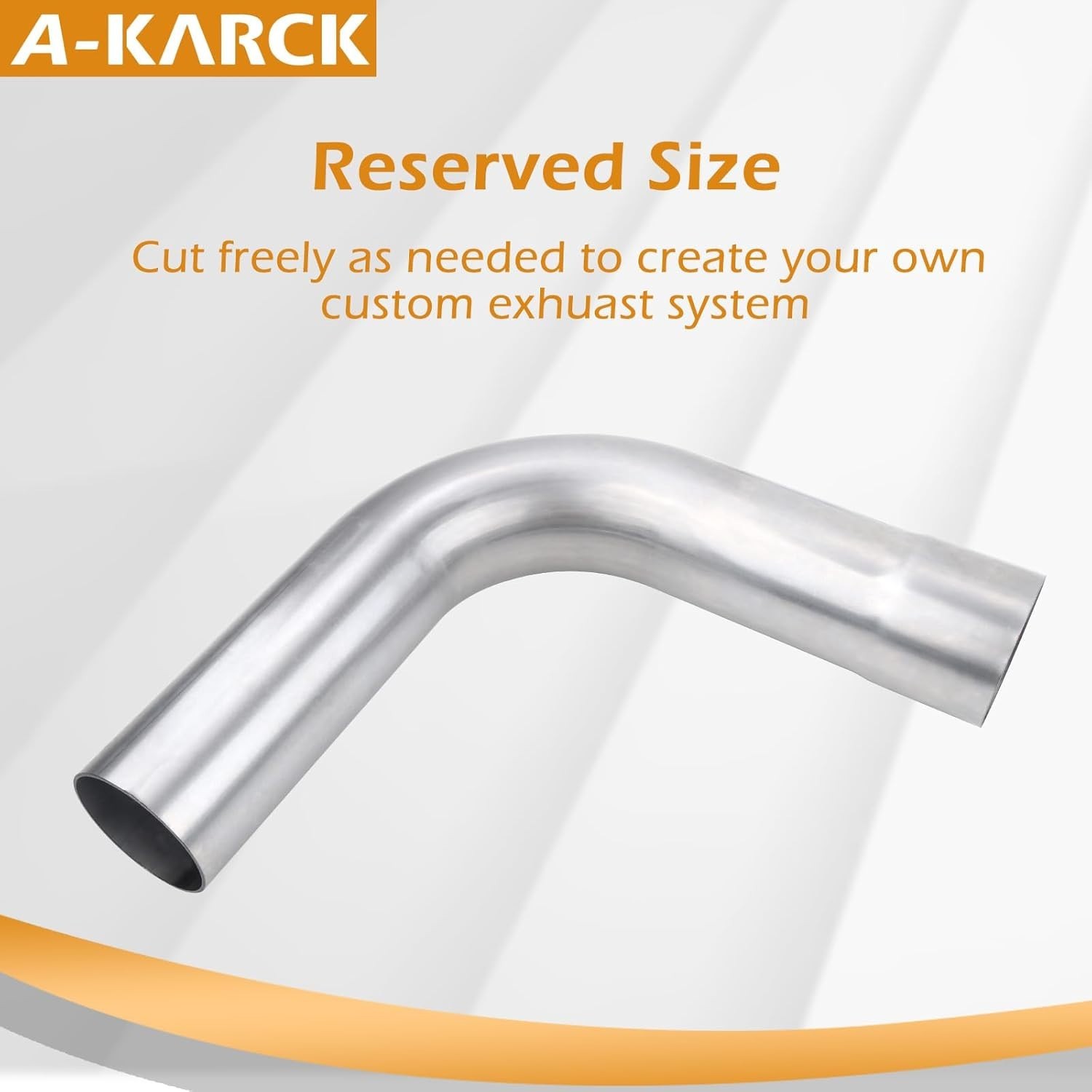 Exhaust 90 Degree Tube 2.25″ OD, Mild Steel Exhaust 2.25inch 90 Degree 1PCS