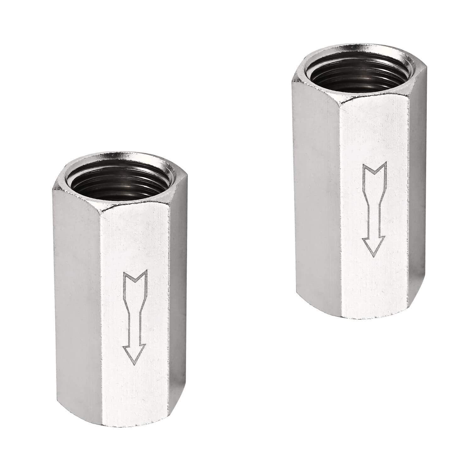 Pneumatic Female Thread Check Valve One Way Non-Return Valv 1/8″1/4″3/8″1/2″ BSP