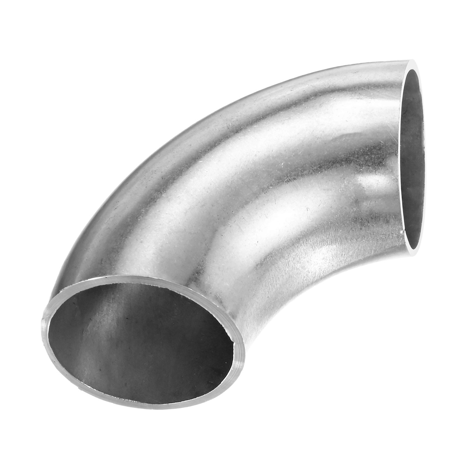 2-Pack OD 1.3 Inch 90 Degree Mandrel Bend Elbow, Thicken 1.5 mm Height 54 mm