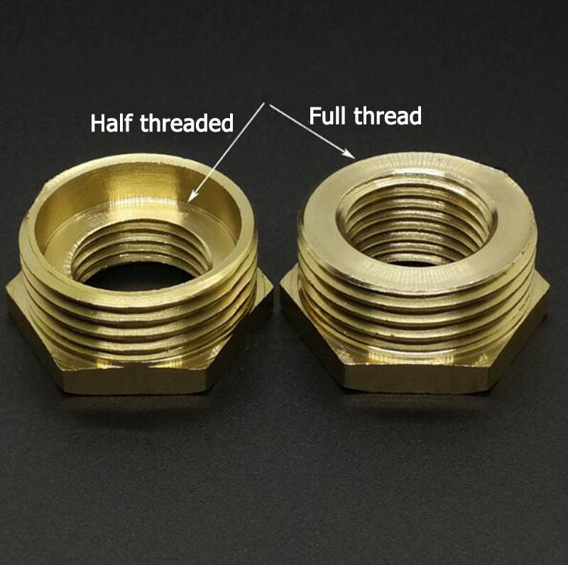 1/5Pcs Female Male Reducer Bushing Brass Thread Pipe Fitting Adapter Connectors