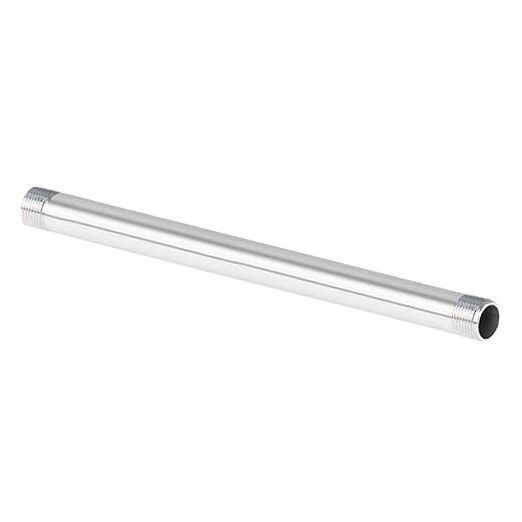 304 Stainless Steel Pipe Fitting, 1/2″ NPT x 1/2″ NPT Male 12″ Length