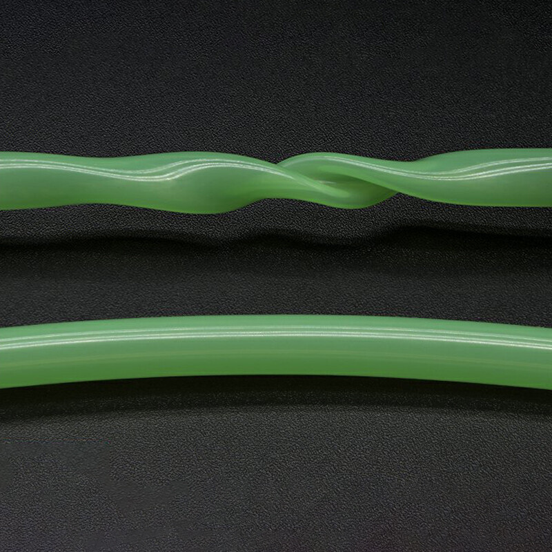Bright Green Silicone Tube Food Grade Beer Milk Hose Pipe Soft Rubber 2mm-6mm