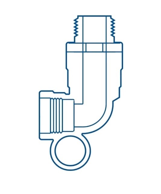 Box Of 10 – 1″ Swing Joint Outlet Replacement. FS x Brass MIPT. #Q90-010